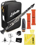 Libretto Bb Clarinet Set for Beginner and Intermediate Players, Name-Brand Mouthpiece & Reeds, Music Stand, Cleaning Kit, Instructions, Backpack Case, 5-Leg Stand, Educator-Recommended