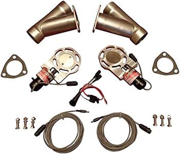 BadlanzHPE Dual Electric Cutouts Ypipe 2.5 inch SS