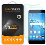 (3 Pack) Supershieldz for Huawei Ascend XT2 Tempered Glass Screen Protector, Anti Scratch, Bubble Free