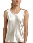 Cinema Etoile Women's Tank Camisole, Ivory, X-Large