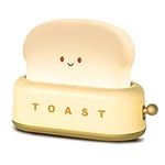 QANYI Small Table Lamp, Cute Toast 