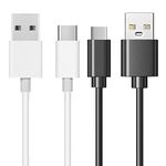 USB-A To USB C Type C Charging Cord Fit For Apple TV Remote 4th Generation,iPad Pro 12.9/11In 3rd/2nd/1st Gen, iPad Air 4th/5th Gen,iPad Mini 6th Gen,MacBook Pro Air Replacement Charger Cable [2-Pack]