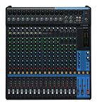 Yamaha MG20 Mixer - Compact mixer with 20 input channels, 4 group buses, 4 AUX, rack mount kit and D-PRE mic preamps