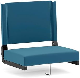 Flash Furniture Teal Stadium Chair