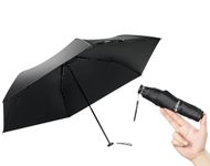 ISABRELLA UV Protection Umbrella UPF50+, Ultra-Light 38 inches Pocket Umbrella for Women, Small Umbrella for Travel, Mini Umbrella & Sturdy 3 Fold Compact Umbrella, Effortlessly for Portable