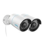 Reolink 5MP PoE CCTV Security Camera with Human/Vehicle Detection, Super HD Bullet Outdoor Indoor IP Camera Support Audio IR Night Vision Remote Access, RLC-510A 2Pack