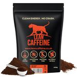 Lean Caffeine Nicaragua Ground Coffee – Super Clean, Tested For Mycotoxins – Full-Bodied Bulletproof Dark Roast Coffee Ground, Low Acid Caffeinated Keto Coffee (908g (1 Pack))