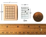 Stampola Guitar Chord Stamp (Medium) - 5 Fret