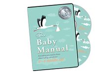 The Baby Manual DVD - Award Winning Parent Empowerment Video Course: Newborn Care, Breastfeeding, Reducing Crying, Sleep, Health, CPR, and More