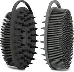 2 Pack Silicone Body Scrubber, Sili
