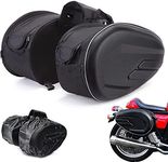 Motorcycle Saddle Bag,Universal Waterproof Luggage Storage Bag,Dual Rear Seat Bag Oxford Pannier Bag for Most Motorcycle