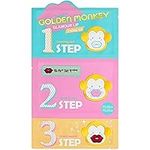 Holika Holika Golden Monkey Glamour Lip 3-Step Kit, 2 ml