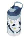 Contigo GIZMO Sip Water Bottle for Children, Sturdy BPA-Free, Leak-Proof, Intuitive Operation at the Press of a Button, Easy Cleaning, for Nursery, School, Sports, 420 ml