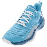 Wilson Women's Rush Pro Lite Tennis Shoe, Bonnie Blue/Deja Vu Blue/White, 7.5 UK