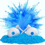 Dylan's cabin Gender Reveal Exploding Golf Balls - 2 Pack Blue Boy Baby Revealing Party Supplies Exploding Powder Golf Balls