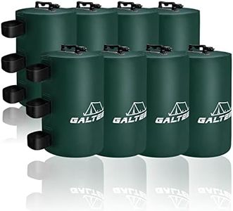 GALTEED Canopy Water Weight Bag,176 LBS Water Tent Weights Set of 8 Leg Weights for Pop Up Canopy,Canopies,Tent,Gazebo,Green