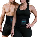 Fitorx Neoprene Waist Belt for Men & Women – Slimming Tummy Trimmer Belt | BELLY FAT BURNER FOR MEN | stomach belt for men | sweat belt for women Fat burner | slim belt | sweat belt for men fAT burner