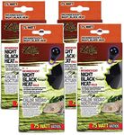 Zilla 4 Pack Night Black Incandescent Heat Bulbs, 75 Watts