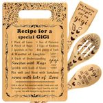 GiGi Gifts from Grandchildren GiGi Gifts for Grandma Great Grandma Gifts Best Grandma Ever Presents Birthday Christmas Gifts for Gigi Mimi Nana Grandmother Kitchen Gifts Cutting Board Set