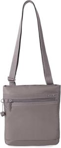 Hedgren LEONCE Crossbody Bag - RFID Protection, Zip Lock, Pen & Slip Pockets, Water-Repellent, 0.92L - Sepia