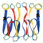 Children's Safety Walking Rope with 8 Colorful Handles & 2 Guide Handles – Perfect for Daycare Preschool Kindergarten | Extendable & Adjustable with Secure Wristbands - New Edition