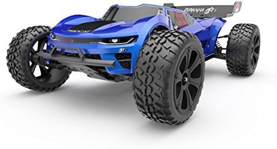 Redcat Racing Piranha-XTR-10 Piranha Tr10 Truggy, Blue (Amazon Exclusive)