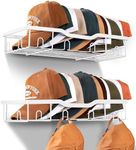 KEETDY Metal Hat Racks for Baseball