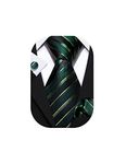 Barry.Wang Men's Tie Set Stripe Silk Necktie Pocket Square Cufflinks for Business Wedding Prom