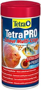 Tetra Pro Colour Multi Crisps Aliment complet premium - Nourriture de qualité supérieure pour poisson d'ornement tropical, Boîte de 250 ml