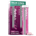 Hydralyte Effervescent Electrolytes - 40 Flavoured Tablets - Vegan - Gluten Free - Rapid Rehydration - Prevent Dehydration - Achieve Optimal Hydration (Berry)