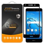 (2 Pack) Supershieldz for Huawei Ascend XT2 Tempered Glass Screen Protector, (Full Screen Coverage) Anti Scratch, Bubble Free (Black)