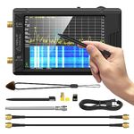 Spectrum Analyzer, 2023 Upgraded TinySA Ultra Spectrum Analyzer with 4.0 Inch Sensitive Touch Screen, Handheld Tiny Frequency Analyzer ith 32Gb Card, 2-in-1 Signal Generator