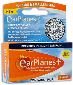 James International Kids Earplanes+,Earplugs Airplane Travel Ear Protection,Prevent In Flight Ear Discomfort,Earplanes+ The Original Pressure Preventing Earplug For Both Kids And Adults (Kid's 1 Pair)