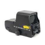 Minidiva® 551 Holographic Sight Red Green Point Visier/Dot Sight Scope, 10 Levels Brightness, Fits Any 20mm Rail