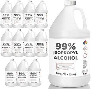 HIGH Impact - Isopropyl Alcohol 99% (IPA) | Made in The USA | Gallon - Pack of 12