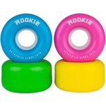 Rookie Disco 58mm Quad Wheels - Multicoloured, Set of 4