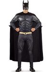 Funidelia | Batman costume for man The Dark Knight, Superheroes, DC Comics - Costumes for adults, accessory fancy dress & props for Halloween, carnival & parties - Size M - Black