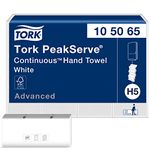 Tork PeakServe® Continuous™ Paper Hand Towels, White, H5 Advanced, 4,920 Sheets, 105065