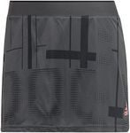 adidas Club Graphic Skirt - Womens Tennis, Grey, Small