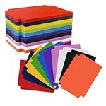 100pcs Trading Card Dividers, 3.7x2.7inch Card Sorting Dividers with Tabs Plastic Divider Cards Separators Playing Trading Card Organizer for Games Sports Storage Boxes Binders (10 Colors)