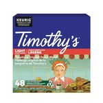 Timothy's Original Donut Blend K-Cup Coffee Pods, 48 Count For Keurig Coffee Makers