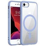 Amazon Basics Back Case Cover for iPhone 7 / iPhone 8 / iPhone Se 2020 (Thermoplastic Polyurethane_Sierra Blue)