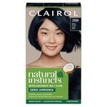 Clairol Natural Instincts Demi-Permanent Hair Dye, 2BB Blue Black Hair Color, 1 Count