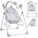 INFANS 2 in 1 Baby Swing and Bounce