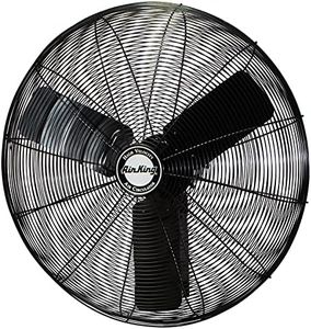 Air King 9518 18-Inch Industrial Grade Wall Mount Fan, 1/6-Horsepower,Black