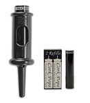 Cork Pops Original Wine Bottle Opener, with 3 13238 Refill Cartridges (Black)