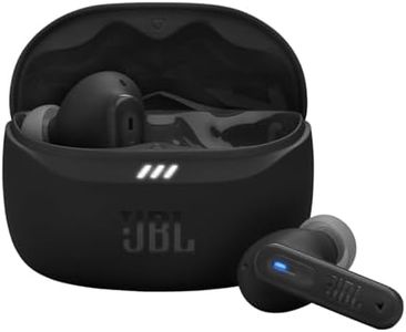 JBL Tune Beam 2, JBL Pure Bass Sound with Spatial Sound, Adaptive Noise Cancelling with Smart Ambient, 6 mics for Perfect Calls and Customized Call Experience, Personi-Fi 3.0, Black