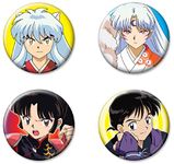 Ata-Boy InuYasha Set of 4 3.2cm Collectible Buttons