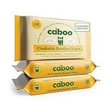 Caboo Tree Free Flushable Wipes, Ce