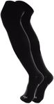 TCK Dugout Over the Knee Baseball Socks Pattern A (Black, Large)